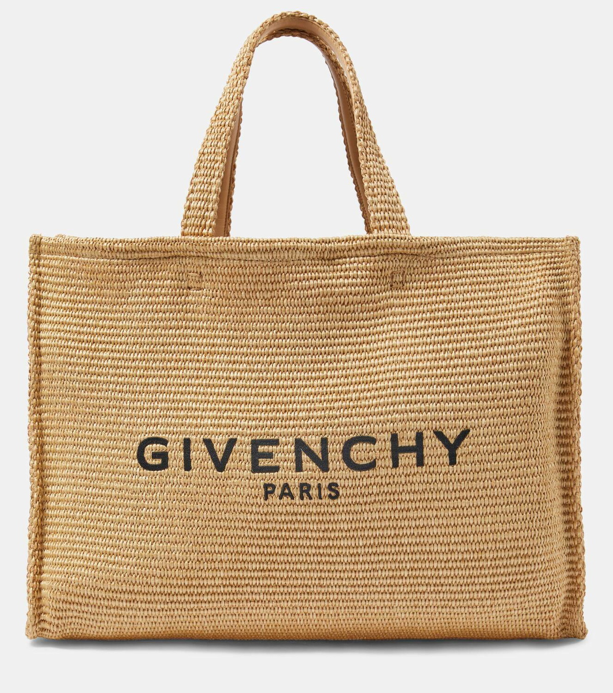 Givenchy G-Tote Medium raffia-effect tote bag Givenchy