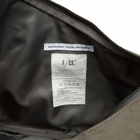 F/CE. Textured Twill Horn Mini Shoulder Bag in Charcoal 