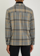 Paige Telford Plaid Flannel Jacket Blue