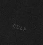 CDLP - Three-Pack Stretch Bamboo-Blend No-Show Socks - Black