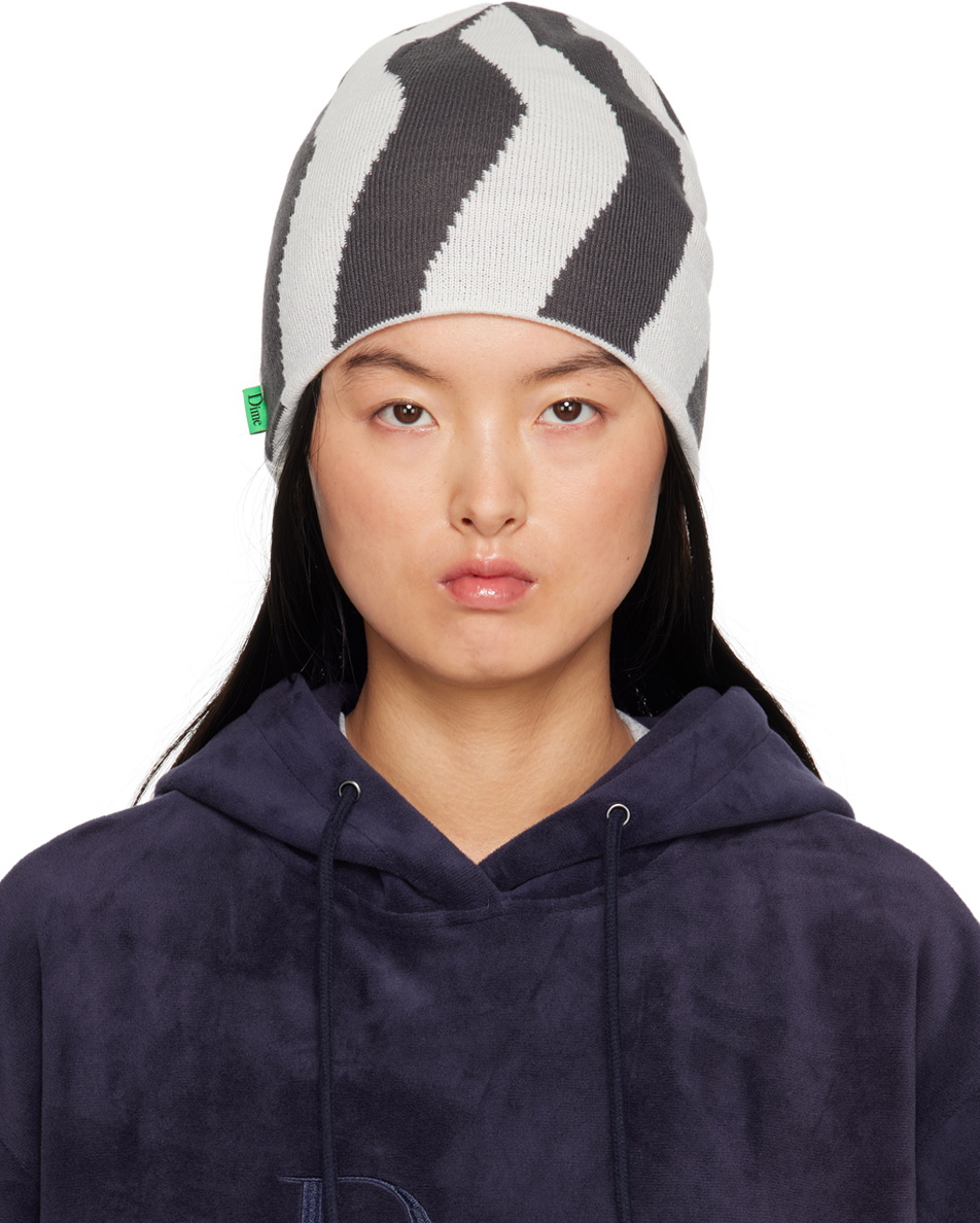 Dime Black Classic Fold Beanie Dime