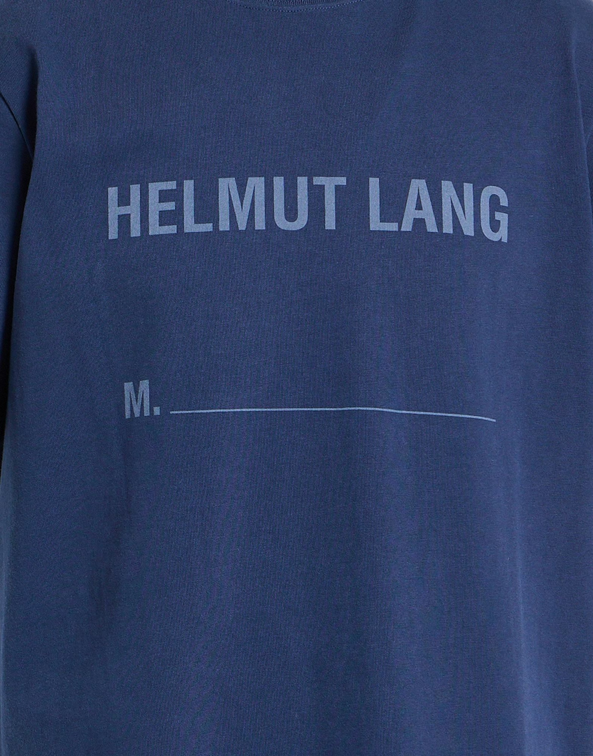 Helmut Lang Mens T-shirt in Navy