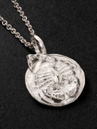 Elhanati - Star Sign Scorpio White Gold Pendant Necklace