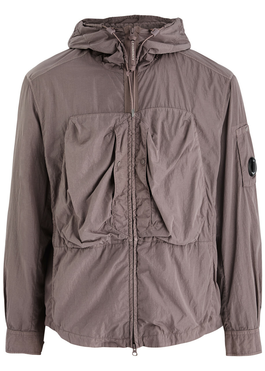 C.P. Company Hooded Nylon Jacket Purple C.P. Company