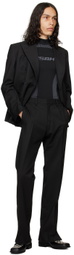 MISBHV Black Jacquard Turtleneck
