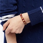 Valentino Men's Rockstud Bracelet in Ruby