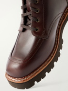 Grenson - Noha Leather Lace-Up Boots - Brown