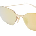 Balenciaga BB0412S Sunglasses in Gold 