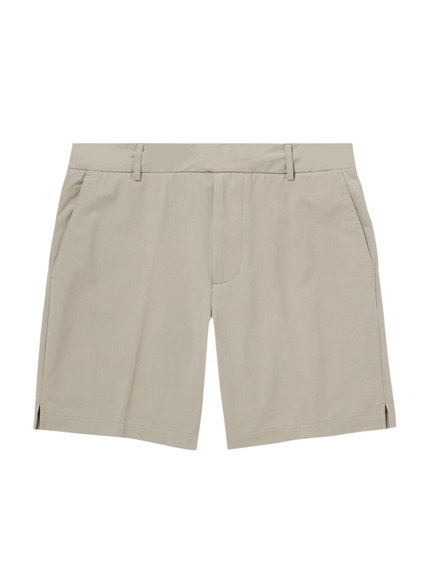 Photo: James Perse - Straight-Leg Stretch Cotton-Blend Golf Shorts - Neutrals