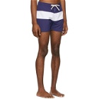 Saturdays NYC Blue and White Grant Board Shorts
