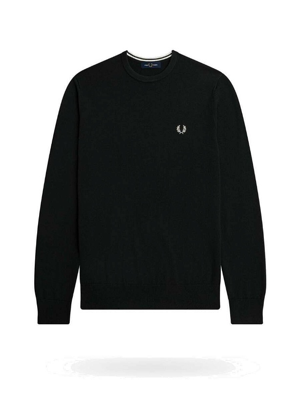 Photo: Fred Perry   Sweater Black   Mens