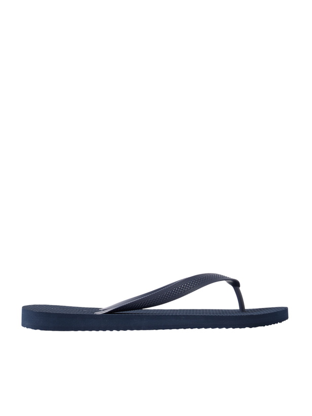 Photo: Frescobol Carioca - Fabio Rubber Flip Flops - Blue
