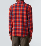 God's True Cashmere Checked cashmere shirt