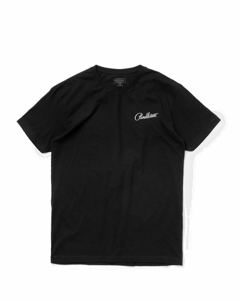 Photo: Pendleton Los Lunas Logo Graphic Tee Black - Mens - Shortsleeves