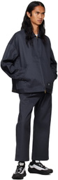 FUMITO GANRYU Navy Dickies Edition 2Way Eisenhower Jacket