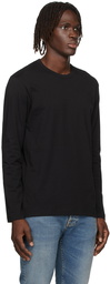 Comme des Garçons Shirt Black Cotton Forever Long Sleeve T-Shirt