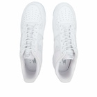 Nike Men's Air Force 1 '07 WB Sneakers in White/Reflect Silver