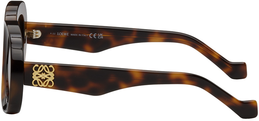 Loewe Tortoiseshell Oval Sunglasses Loewe