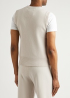 Extreme Cashmere N°252 Layer Cashmere Vest - Cream - One Size