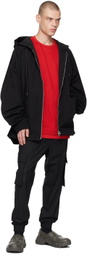Juun.J Black Drawstring Cargo Pants
