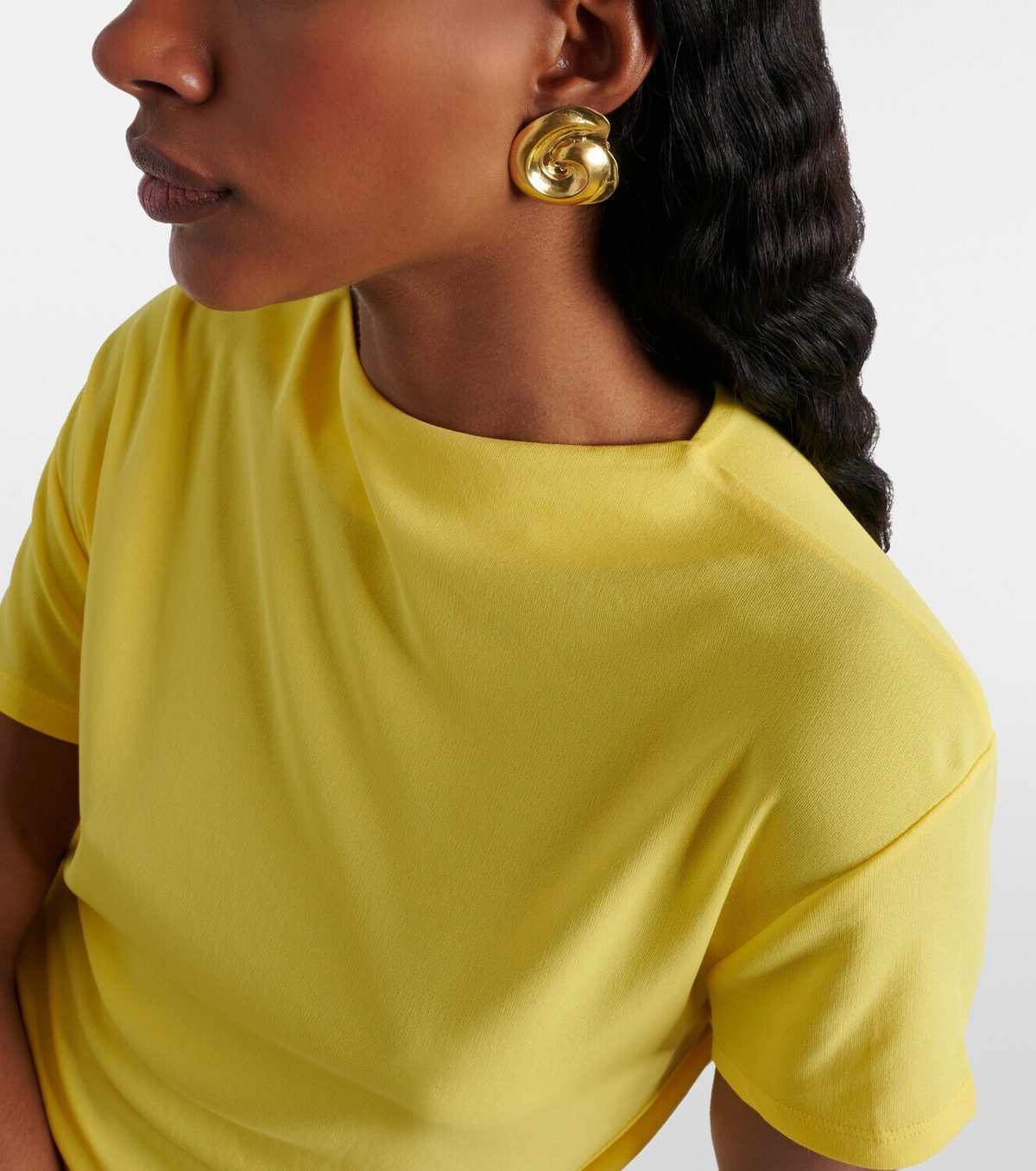 Ysso Cote 24kt gold-plated earrings