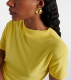 Ysso Cote 24kt gold-plated earrings