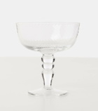 Bitossi Diseguale set of 6 champagne coupe glasses