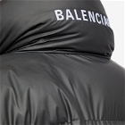 Balenciaga Men's Wrap Puffer Jacket in Black