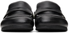 JW Anderson Black Leather Mule Loafers