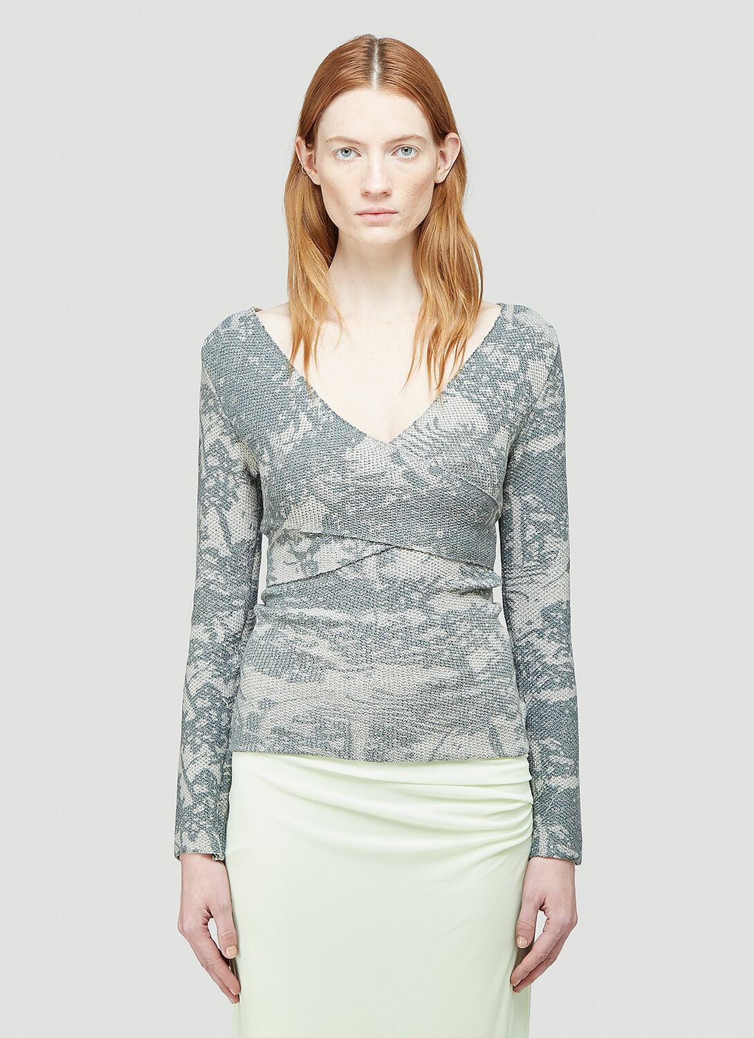 Eckhaus Latta Poison Wrap Top