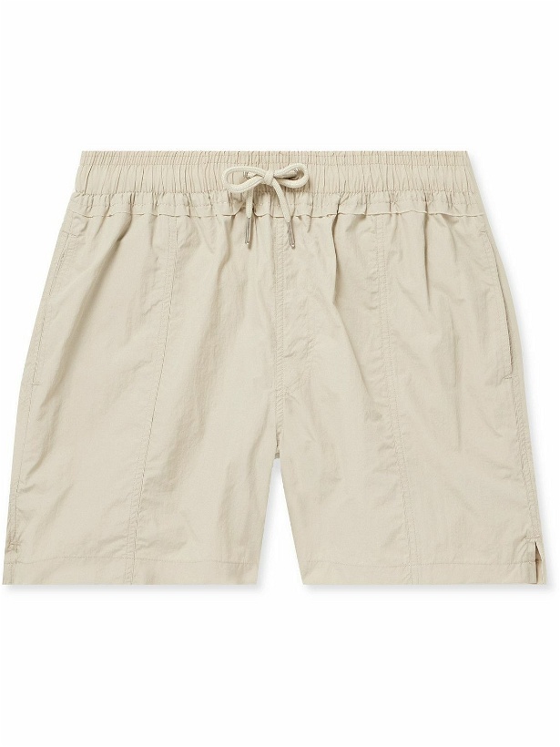 Photo: mfpen - Motion Recycled-Nylon and Cotton-Blend Drawstring Shorts - Neutrals