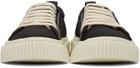 AMI Paris Black Ami de Cœur Low Sneakers