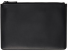 Common Projects Black Small Leather Folio Pouch