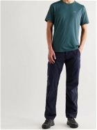 ARC'TERYX - Cormac Comp Panelled Jersey and Mesh T-Shirt - Blue