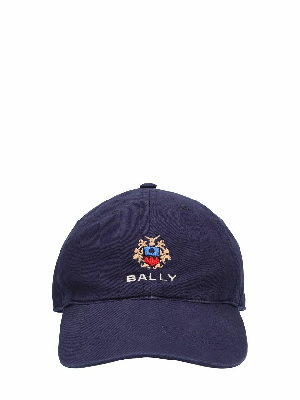 Photo: BALLY - Logo Cotton Baseball Hat