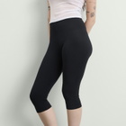 SKIMS Women's Smooth Layers Capri in Obsidian