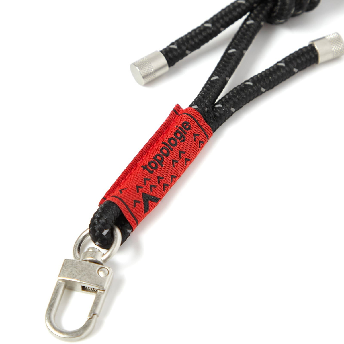 Topologie 6.0mm Rope Strap in Black Reflective Topologie