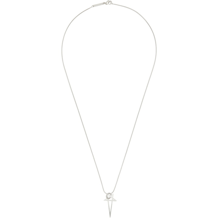 Photo: Rick Owens Pentagram Charm Necklace