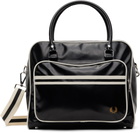 Fred Perry Black Classic Holdall Duffle Bag