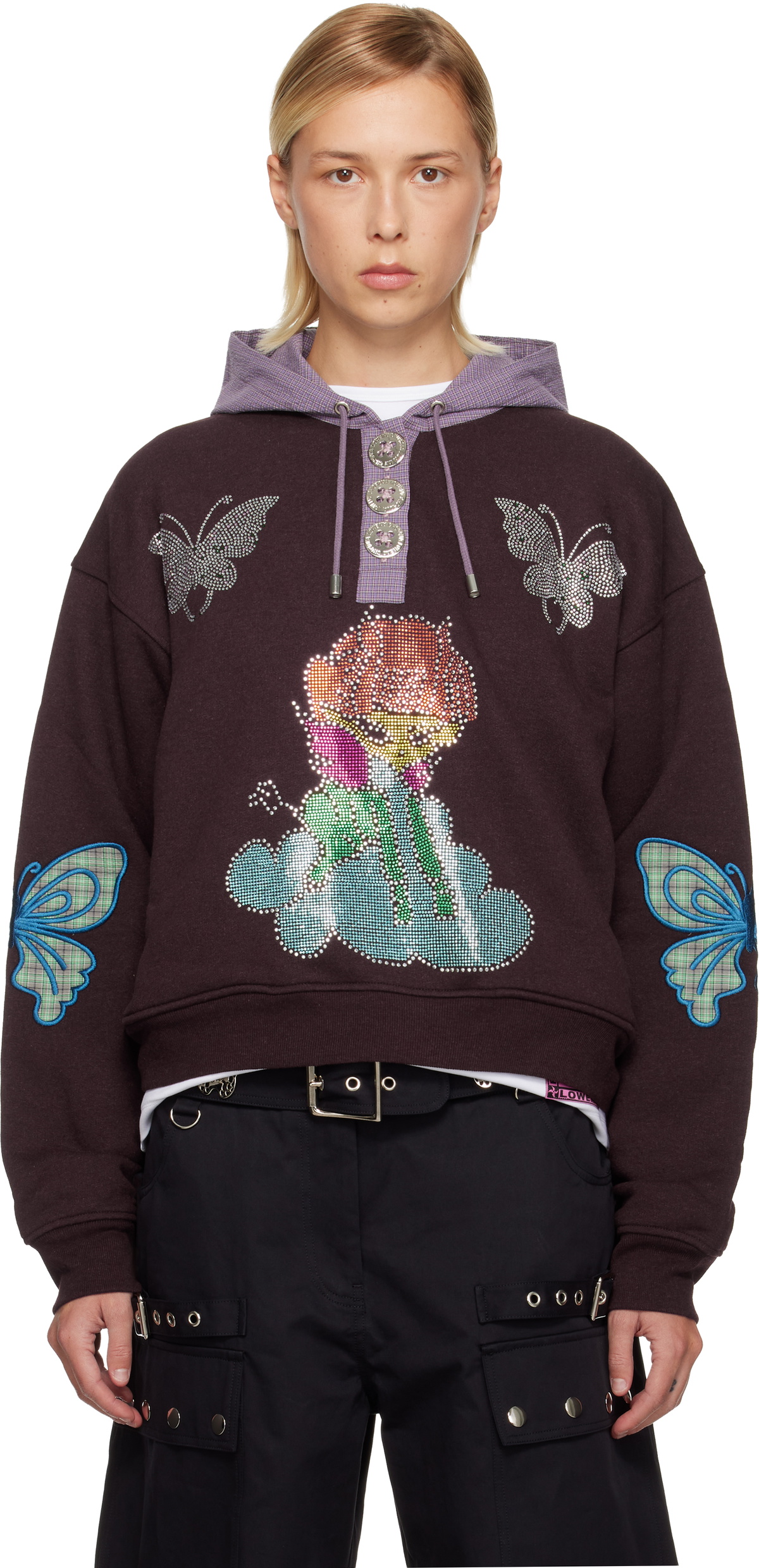 Chopova Lowena Brown Quimby Hoodie