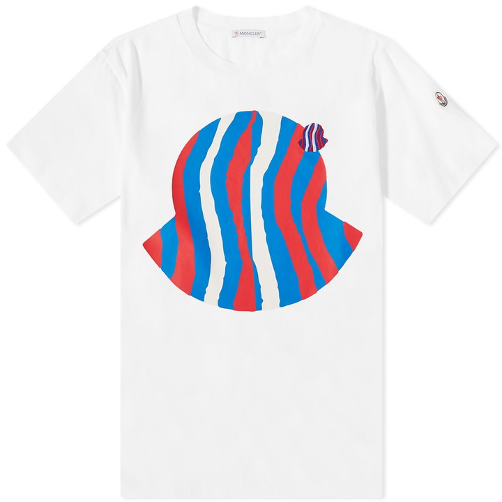 Photo: Moncler Wavy Logo Tee