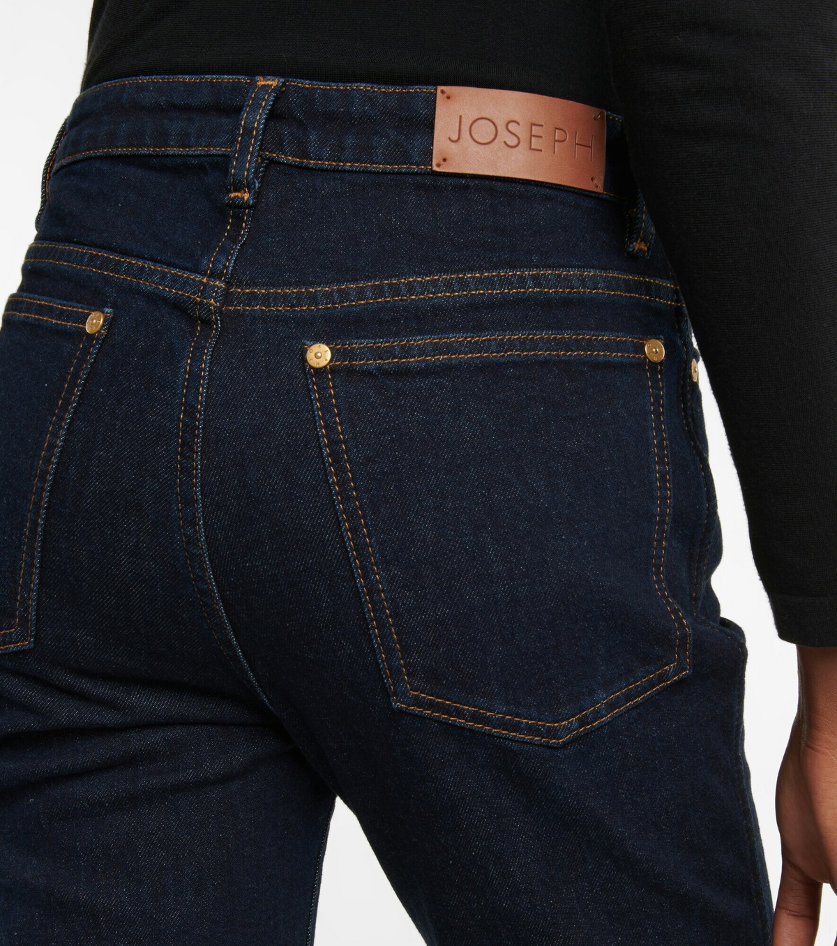 Joseph Duke Denim midrise straight jeans Joseph