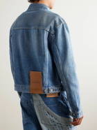 Jacquemus - Logo-Appliquéd Denim Jacket - Blue