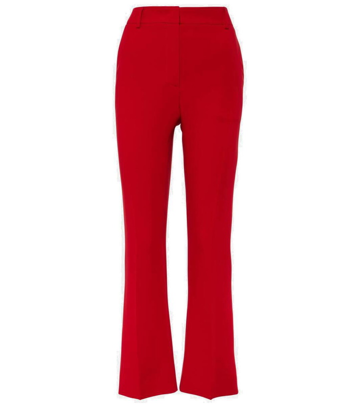 Photo: Valentino Cady Couture silk straight pants