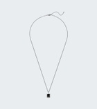 Mateo Sterling silver pendant necklace with onyx