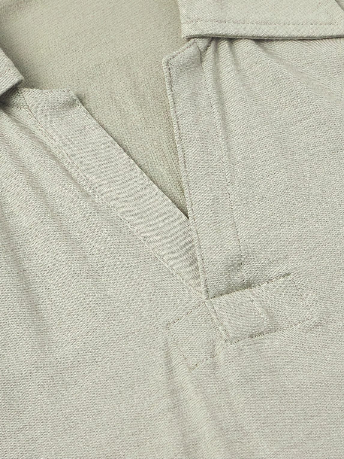 Kaptain Sunshine - Skipper Wool-Jersey Polo Shirt - Green