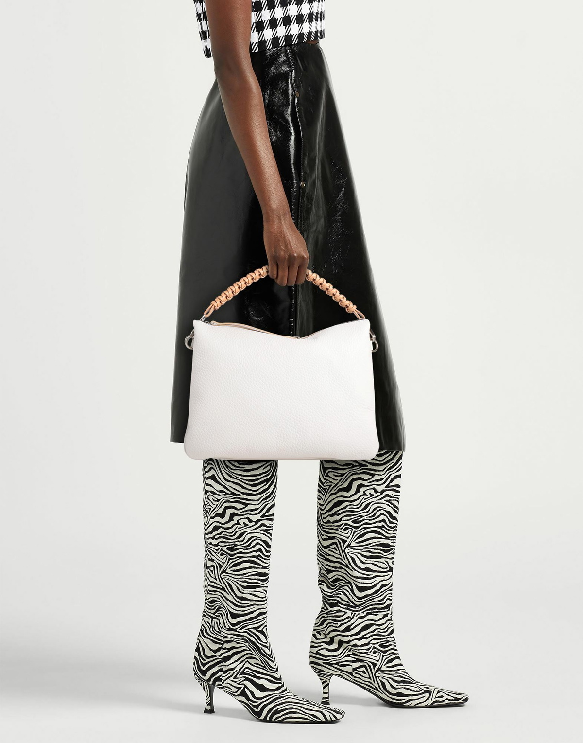 Gianni Chiarini Womens Handbag in Off white