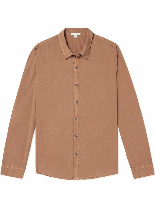 Photo: James Perse - Standard Cotton Shirt - Brown