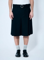 Jil Sander Belted Pleated Shorts