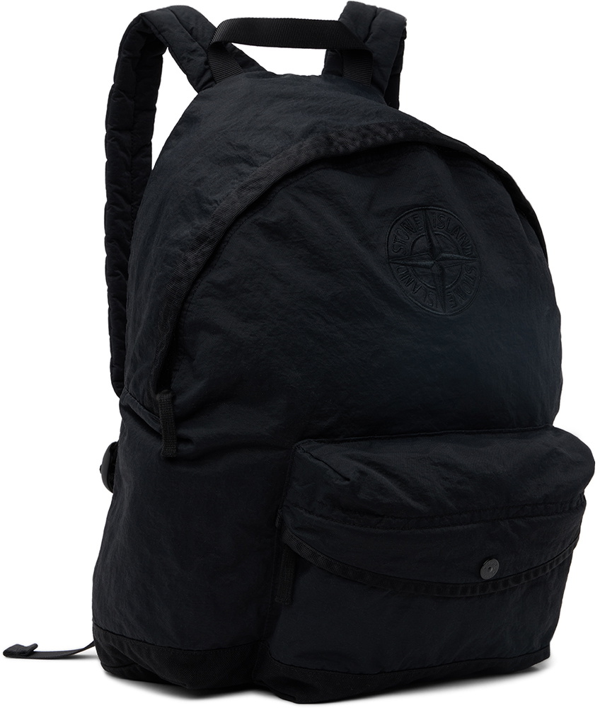 Stone Island Childrens Boys Bag Black 1